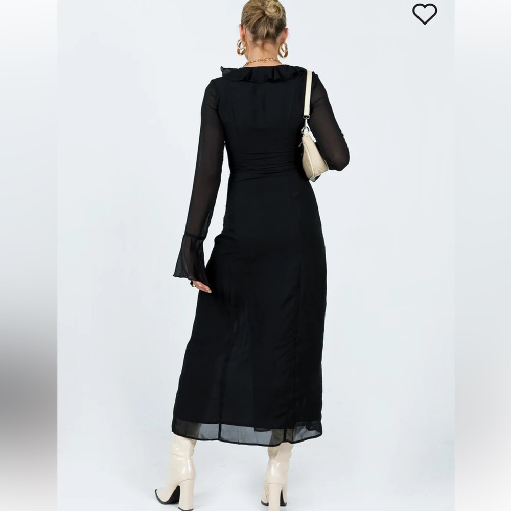 NWOT ROSALIA MAXI DRESS BLACK - Picture 6 of 8